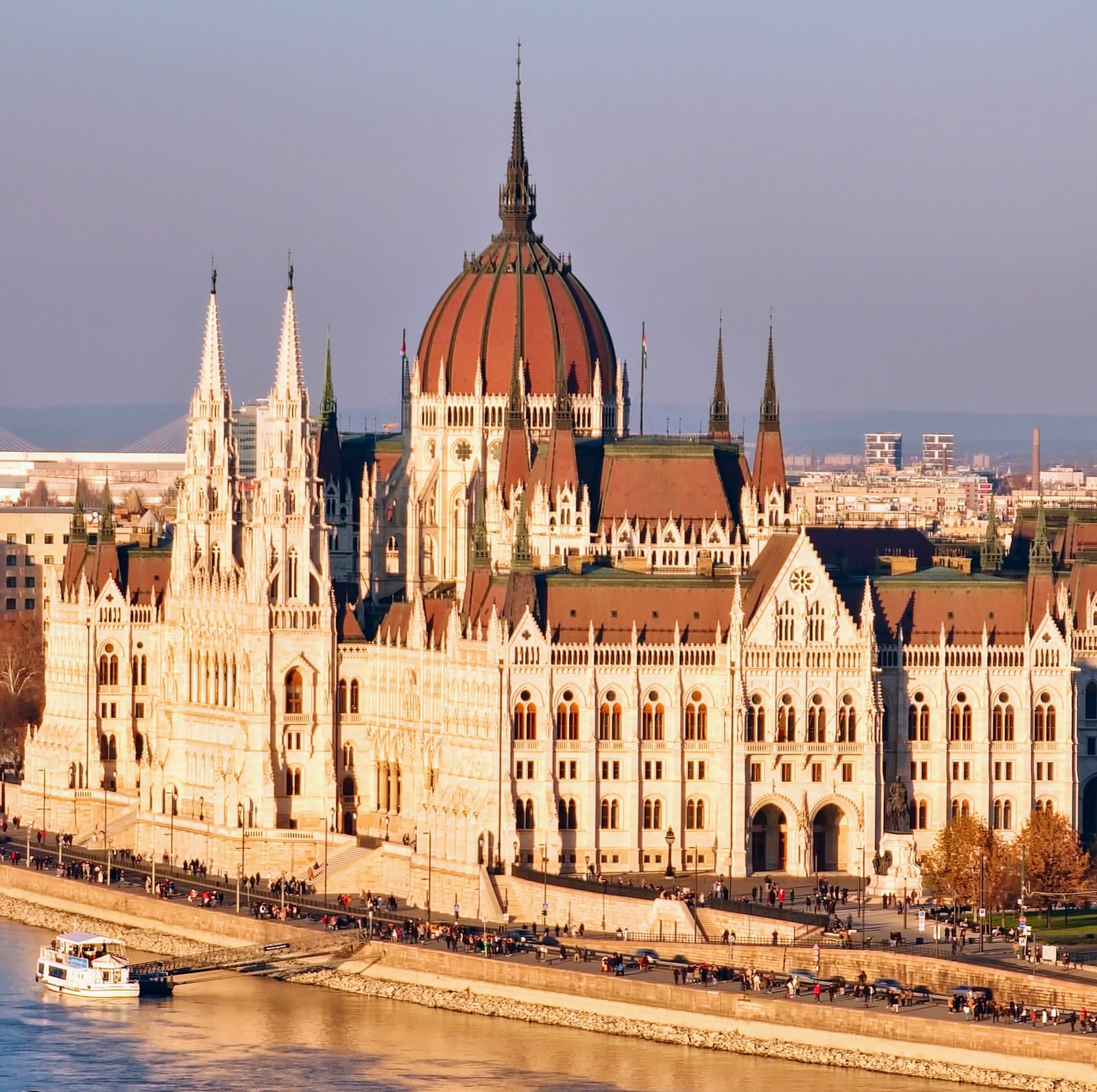 Majestic view of Hungary